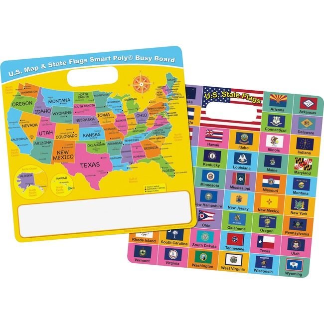 Ashley Productions Board Busy Dryeras Us Map ASH98008