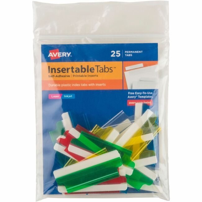 Avery Products Corporation Tabs Index Printable 2" Mi AVE16239