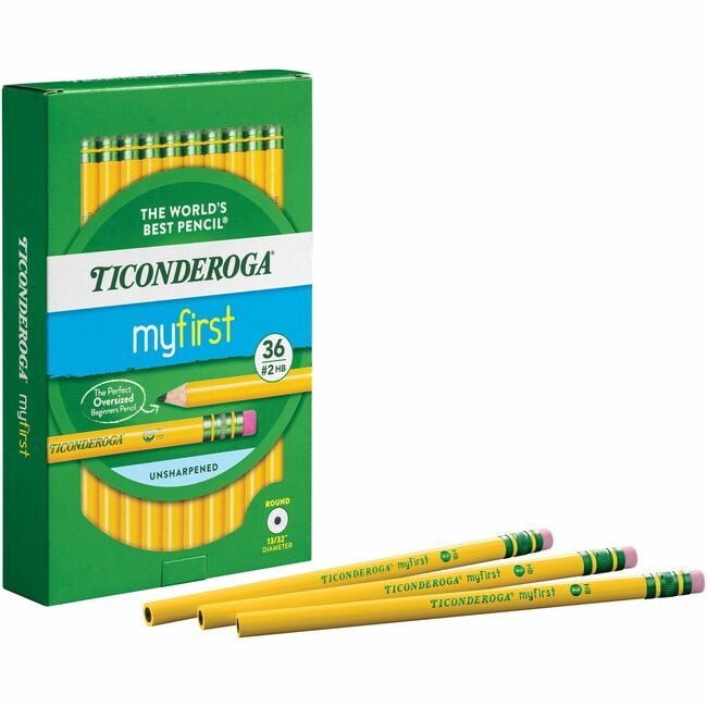 Dixon / Ticonderoga Dixon Ticonderoga Company / Pencil My First 36 Count Sharpened DIXX33336