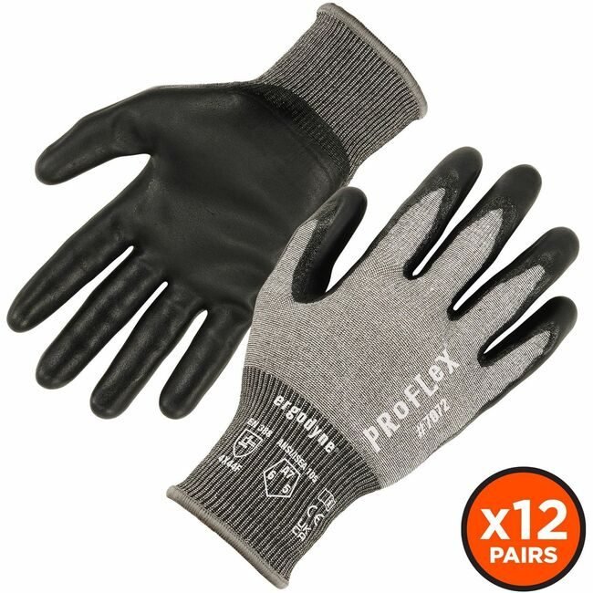 Ergodyne Glove Coated A7 Natural Gray M EGO10303