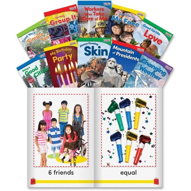 Teacher Created Materials / Shell Education Book Time For Kids Grk SET3 SHL24704