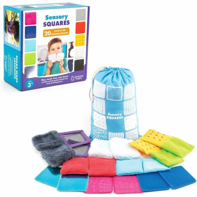 Educational Insights Set Teaching Textre Squares EII3049