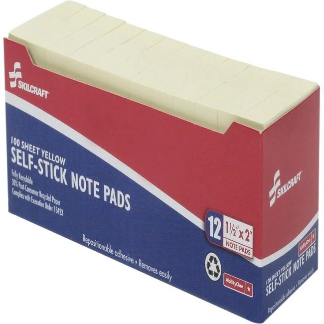 Varies / verify SKU SKU-LEVEL VERIFICATION REQUIRED Notepad Self-Stck 1.5X2 Yw NSN1167866