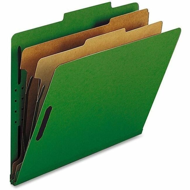 Nature Saver Folder Clssfctn Letter 2DIV Green NATSP17208