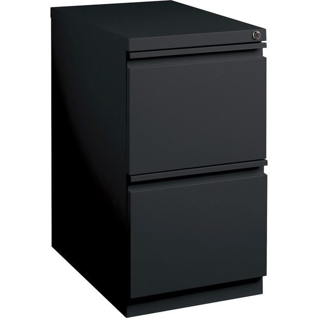 Lorell File Ped Mbl 19" F/F Black LLR49524