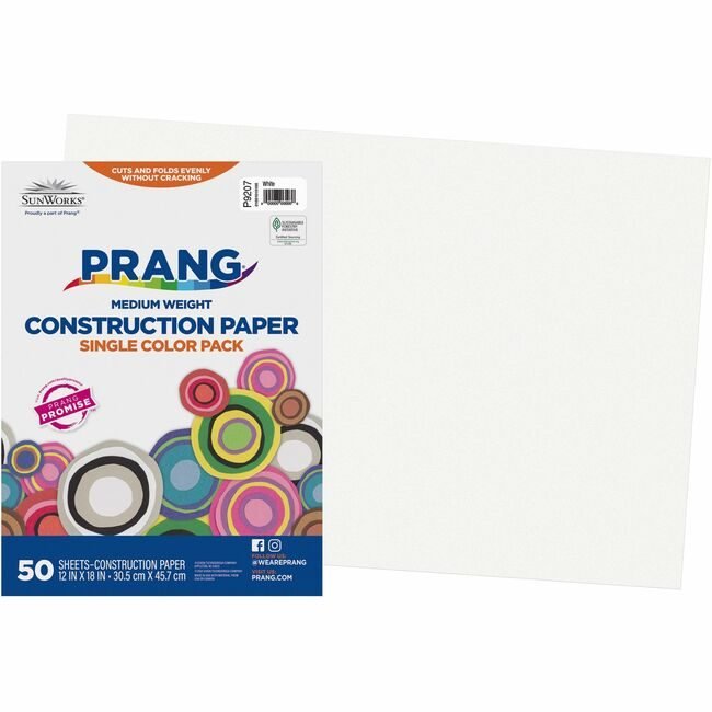 Pacon Corporation Paper Constrc 12X18 We 50SH PAC9207