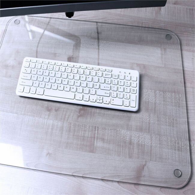 Floortex Deskmat Desktex Glass 20X36 FLRFCDE2036G