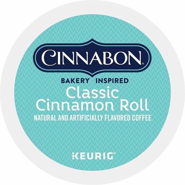 Keurig Dr Pepper / Green Mountain Coffee Roasters Kcup Cinnabon 24BX GMT6305CT