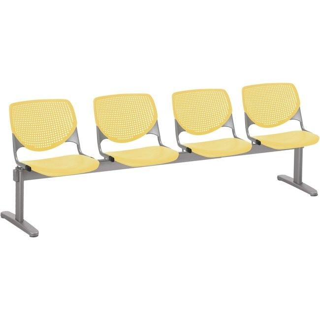 KFI Seating Beamseat 4SEAT Yel/Yel KFI2300BEAM4P12