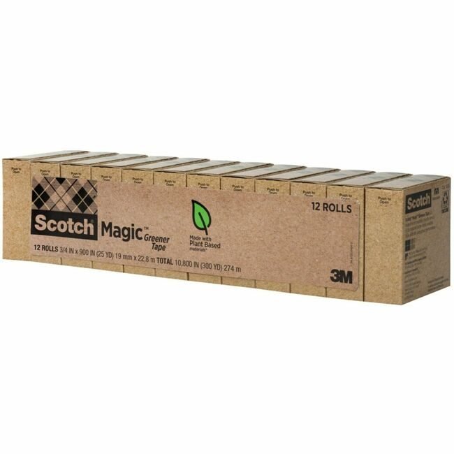 3M Company Tape 3/4"X900" 12/PK Clear MMM81212P