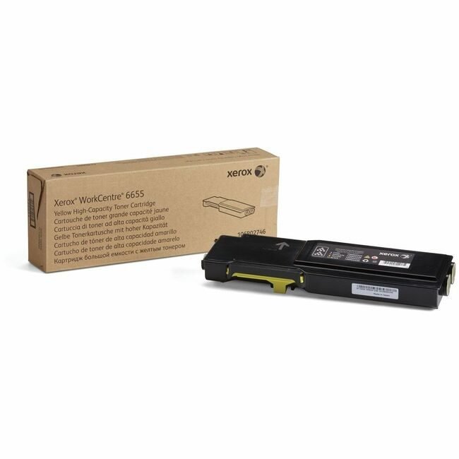 Xerox Corporation Tonrt Nr WC6655 Yellow XER106R02746