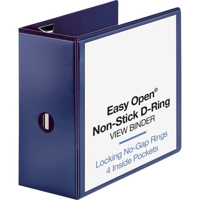 Business Source Binder View Eo D-Ring 5" Ny BSN26978