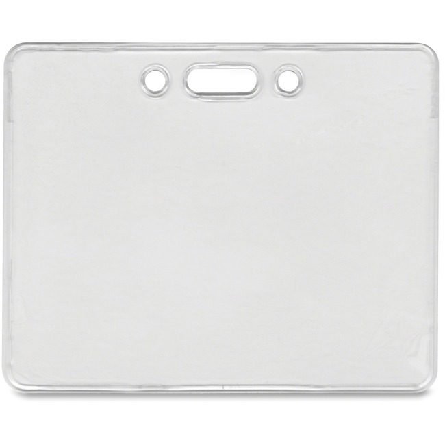 Advantus Corporation Holder Badge Horiznt 50 Clear AVT75450