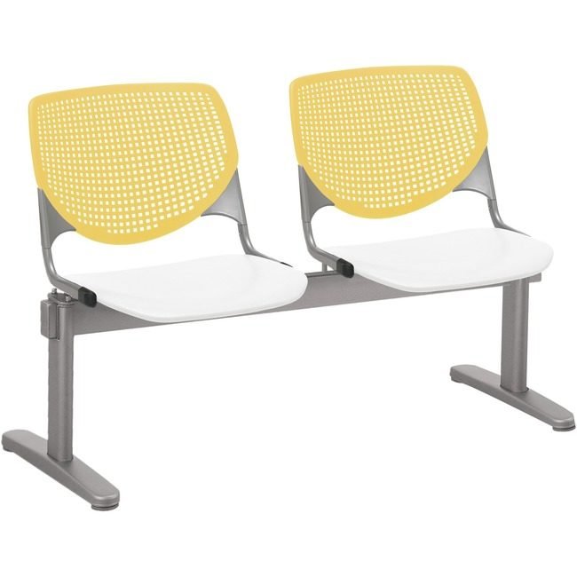 KFI Seating Beamseat 2SEAT Yel/White KFI2300BEAM2128