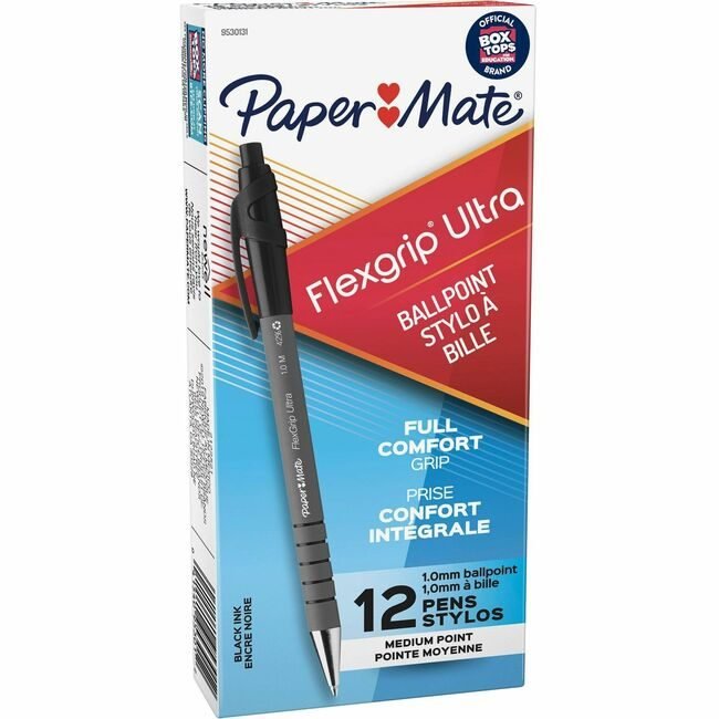 Newell Brands Paper Mate Pen Flexgrip Rcycld Medium Black PAP9530131
