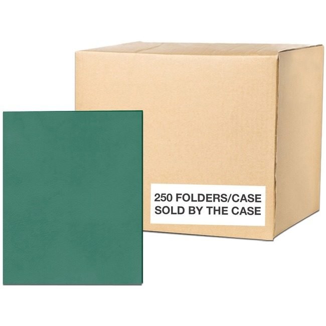 Roaring Spring Paper Products Folder 2PKT Embossed Green ROA50122CS