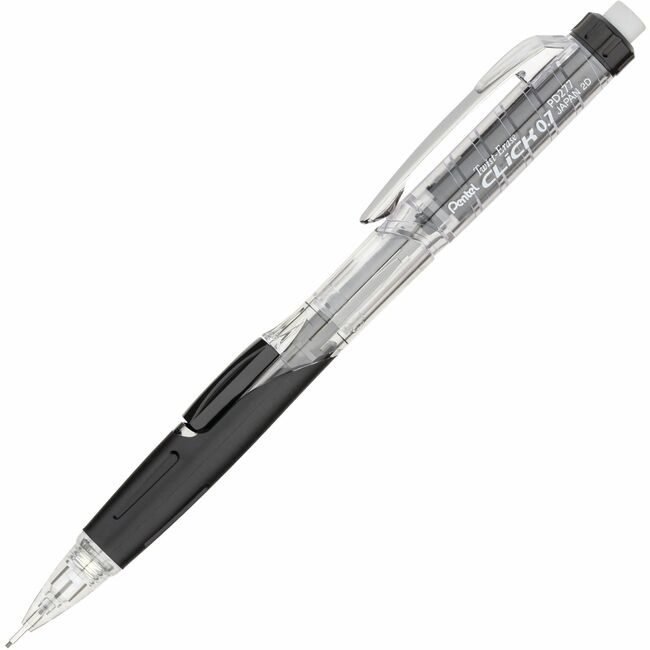 Pentel of America Pencil Twterase Clck .7 Ske PENPD277TA