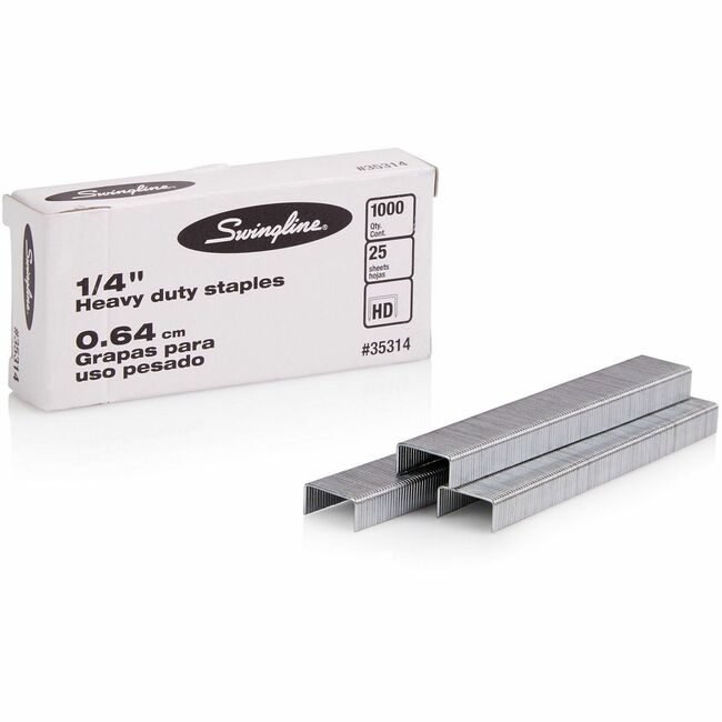 ACCO Brands Swingline Staples Heavy-Duty Cp 1/4" 1000 SWI35314
