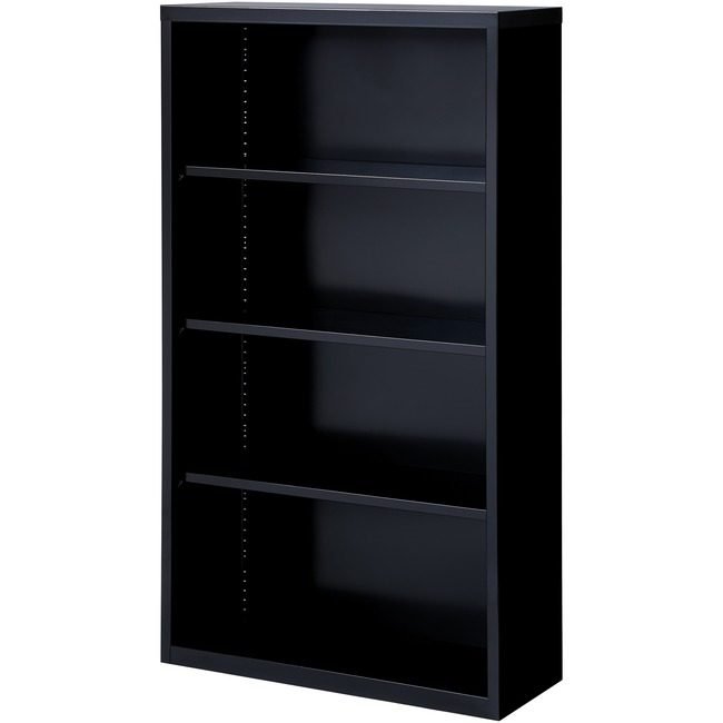 Lorell Bookcase 12"DX60"H Black LLR41288