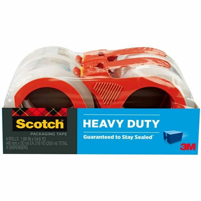 3M Company Tape Packaging W/Disp 4 Pack MMM3850-4RD
