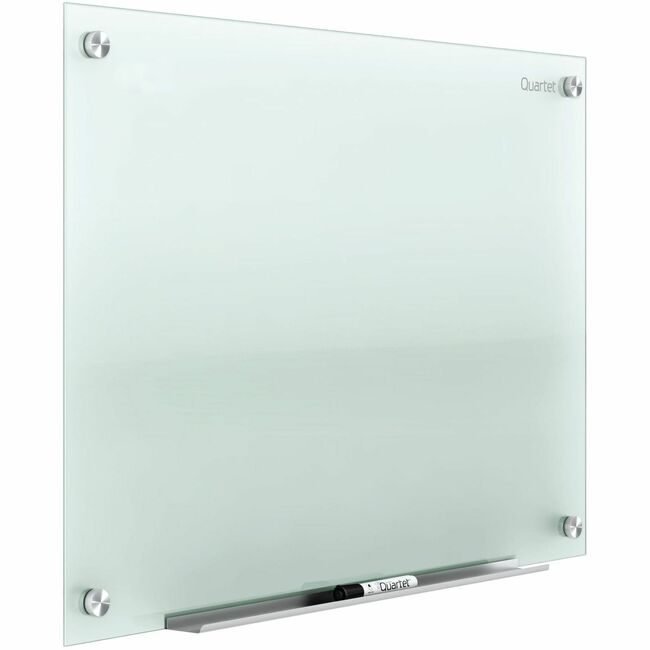 ACCO Brands Quartet Board 8 X 4 Glass Markr Frs QRTG9648F