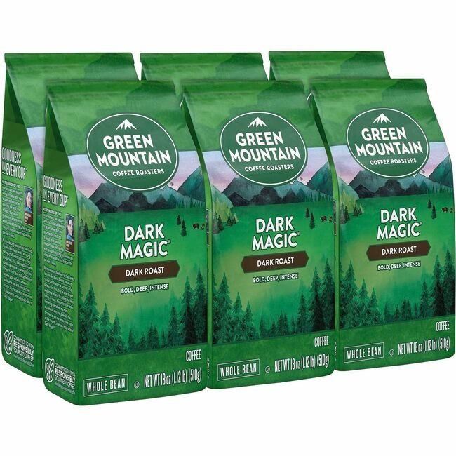 Keurig Dr Pepper / Green Mountain Coffee Roasters Whl Bn Dk Magic 18OZ GMT7568CT
