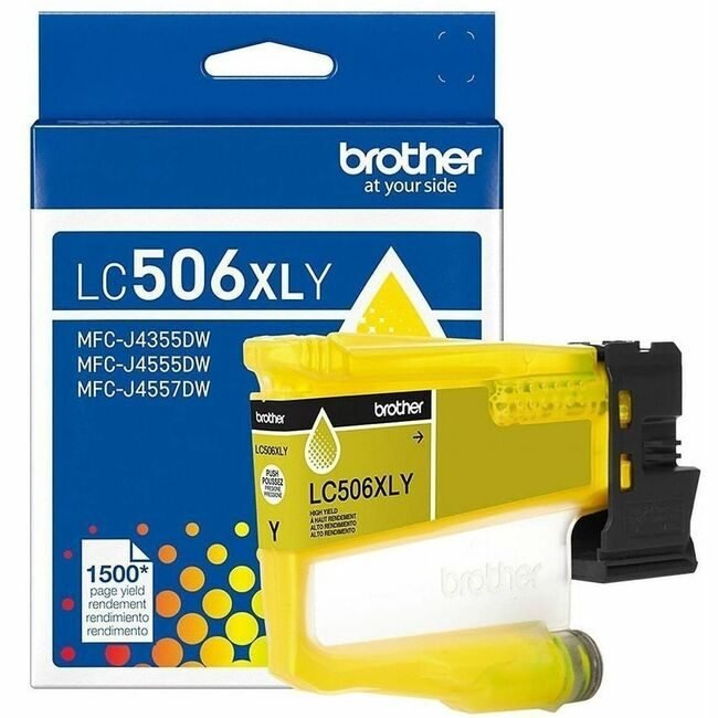 Brother International Crt High Yield Yellow BRTLC506XLYS