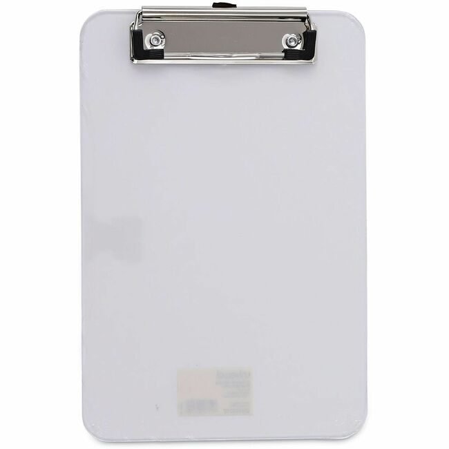Universal Office Products Clipboard 6"X9" Low Clear UNV40312