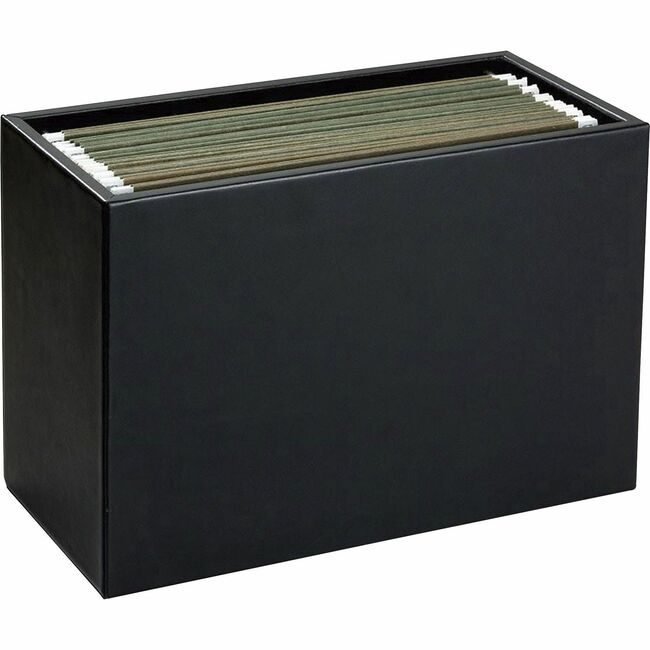 Dacasso Hanging Box Lthr Black DACA1093