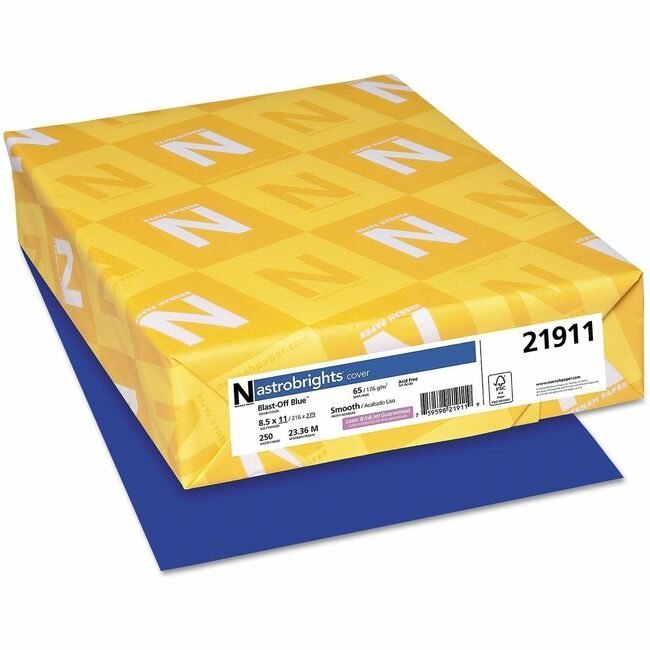 Neenah Paper, Inc. Astrobrights Astrobright Blst Be WAU21911