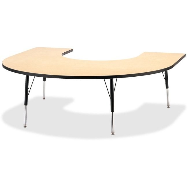 Jonti-Craft, Inc. Table Horseshoe 60X66 Mp/Bk JNT6445JCA011