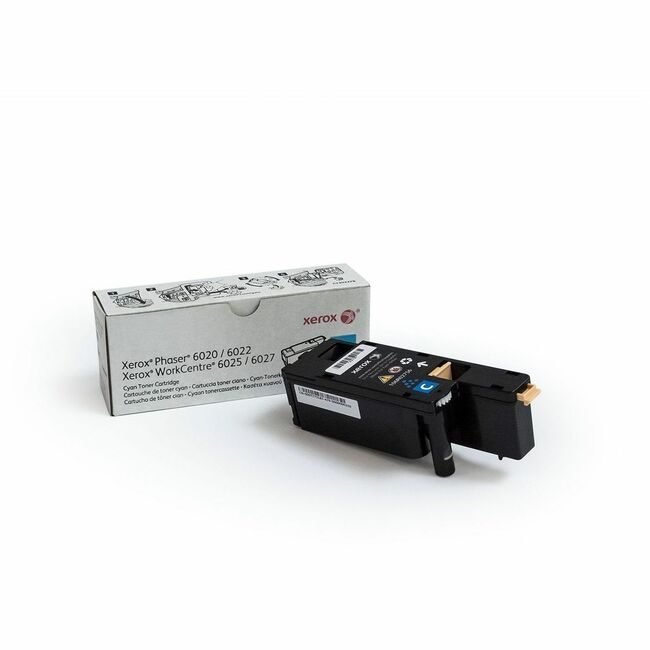 Xerox Corporation Toner PHR6022 WC6027 Cyn XER106R02756