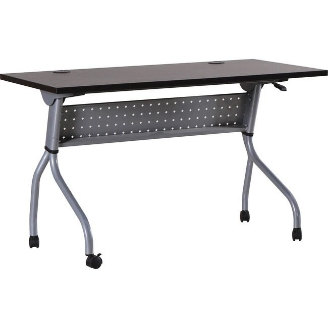 Lorell Table Trn Flip 48X24 Sl/Es LLR60729