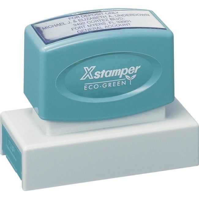 Shachihata / Xstamper Stamp Messge 7/8"X2.75" Assorted XSTN18