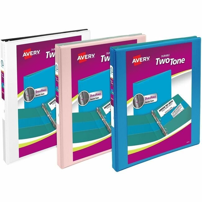 Avery Products Corporation Binder 2TONE .5" Ad AVE17241