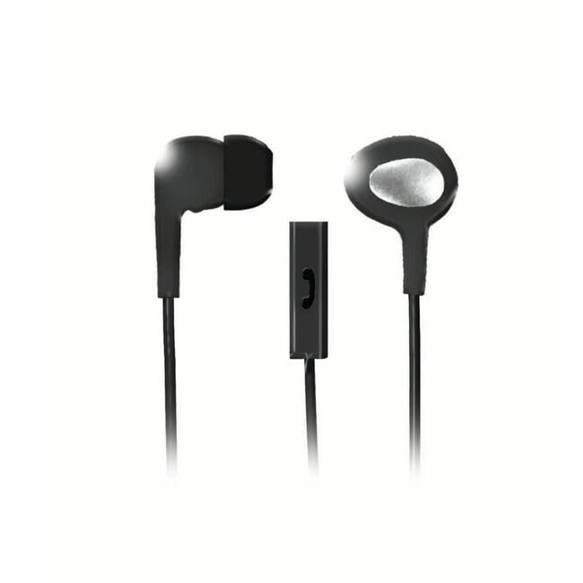 Maxell Earbuds With Mic &Remote Black MAX190300