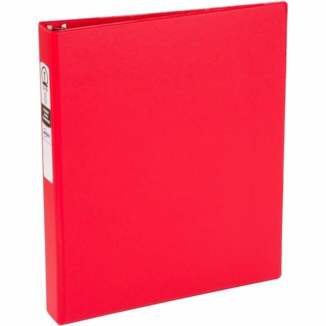 Avery Products Corporation Binder Economy Round 1" Red AVE03310