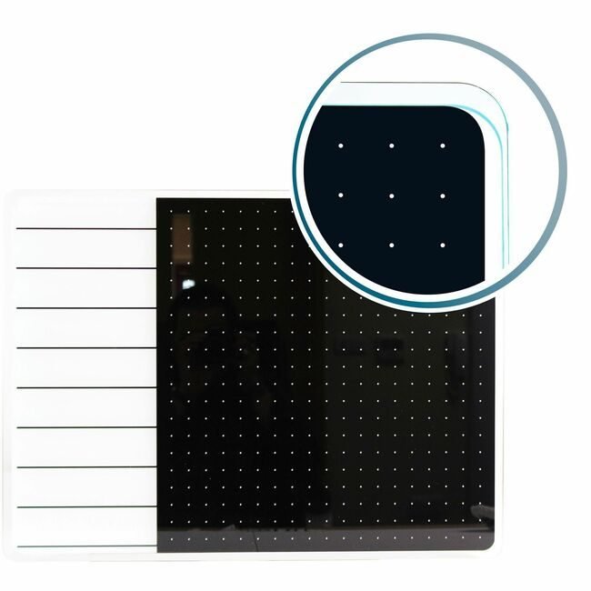 Floortex Board Gls Viztex 17"X23" White FLRFCVGM1723WP