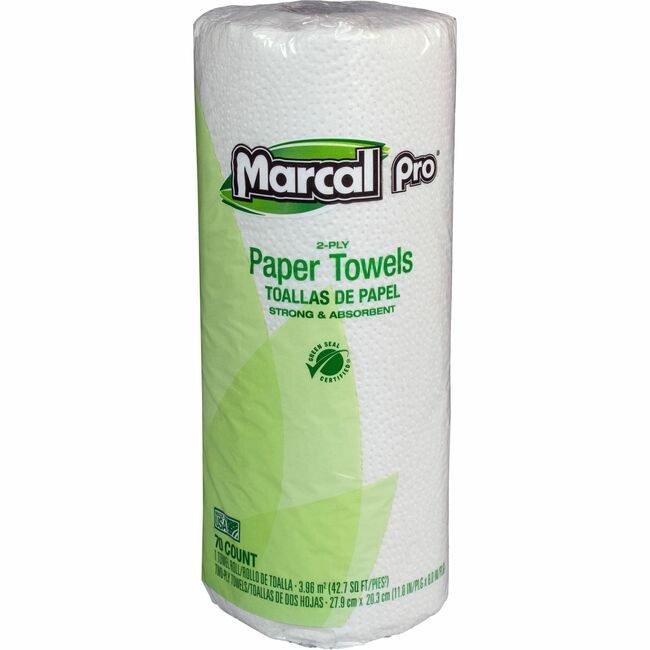 Marcal Pro Marcal Manufacturing, LLC Pro 30 ROLLS 70 SHEET WHITE KRT MRC00630