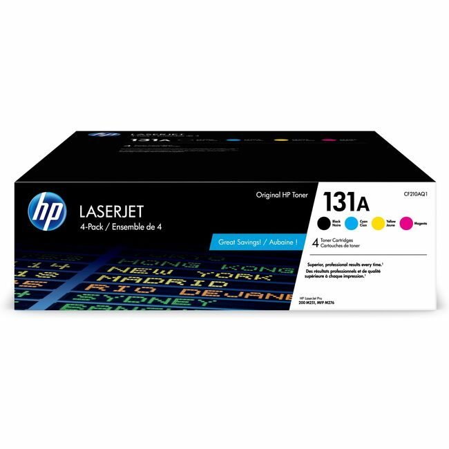 HP Inc. / Hewlett-Packard Crtdg Lsr HP131A-B C M&Y4PK HEWCF210AQ1