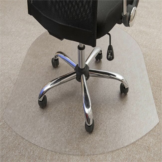 Floortex Chairmat Contour 39X49 Clear FLR119923SR