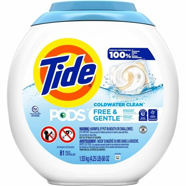 Procter & Gamble P&G Professional / product-specific brand Detergent Pods F&G 81 Count PGC91798CT