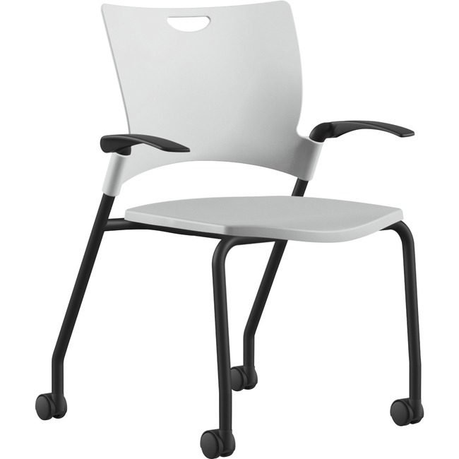 9to5 Seating Chair Stck Plastic 25" We/Bk NTF1315A12BFP05