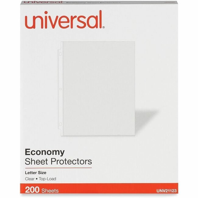 Universal Office Products Protector Sht Ecn 200 Clear UNV21123
