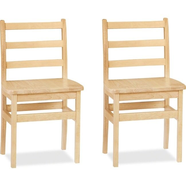 Jonti-Craft, Inc. Chair Ladderback 16"MPL 2 Pack JNT5916JC2