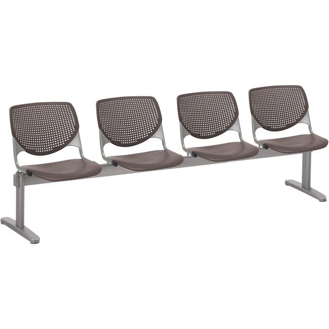 KFI Seating Beamseat 4SEAT Brown/Brown KFI2300BEAM4P18