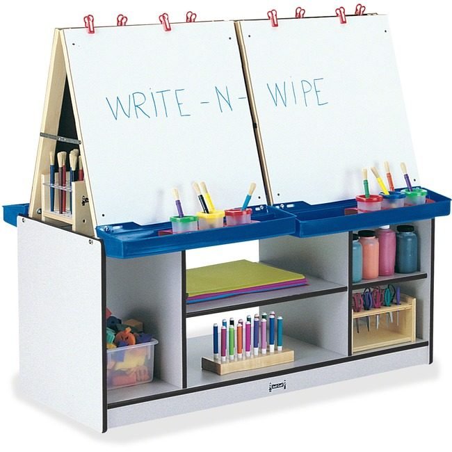 Jonti-Craft, Inc. Center Art 4-STATION Black JNT0294JCWW180