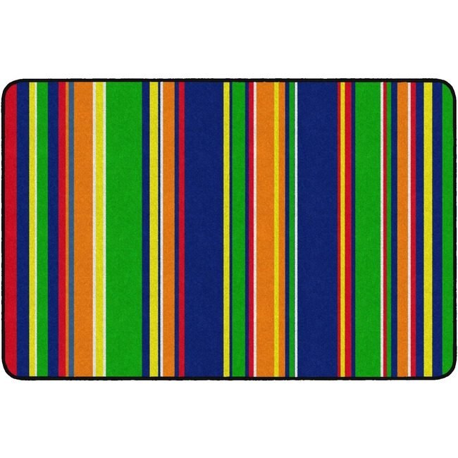 Flagship Carpets Rug Clsrm Stripes Primary FCIFE40722A