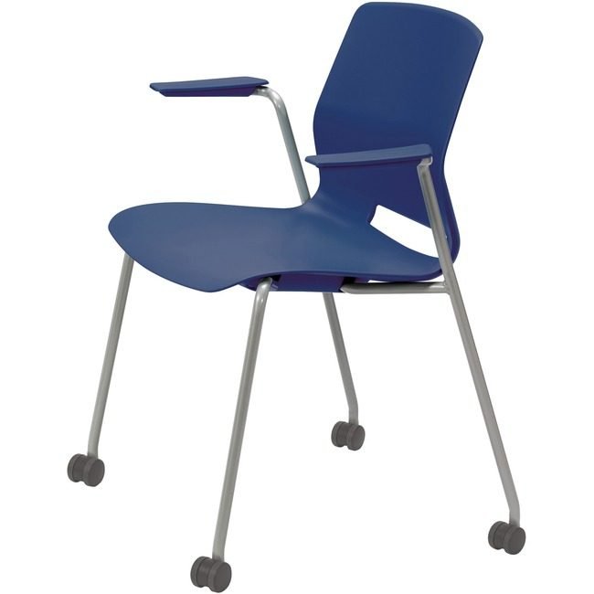 KFI Seating Chair 4-LEG Arms&Casters Ny KFICS2701-P03