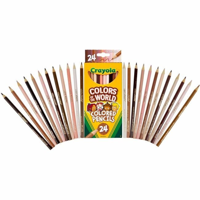 Crayola LLC Pcl 24CT COTW PENCIL CYO684607
